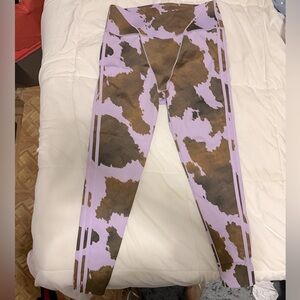adidas Ivy Park Cow-Print Tights